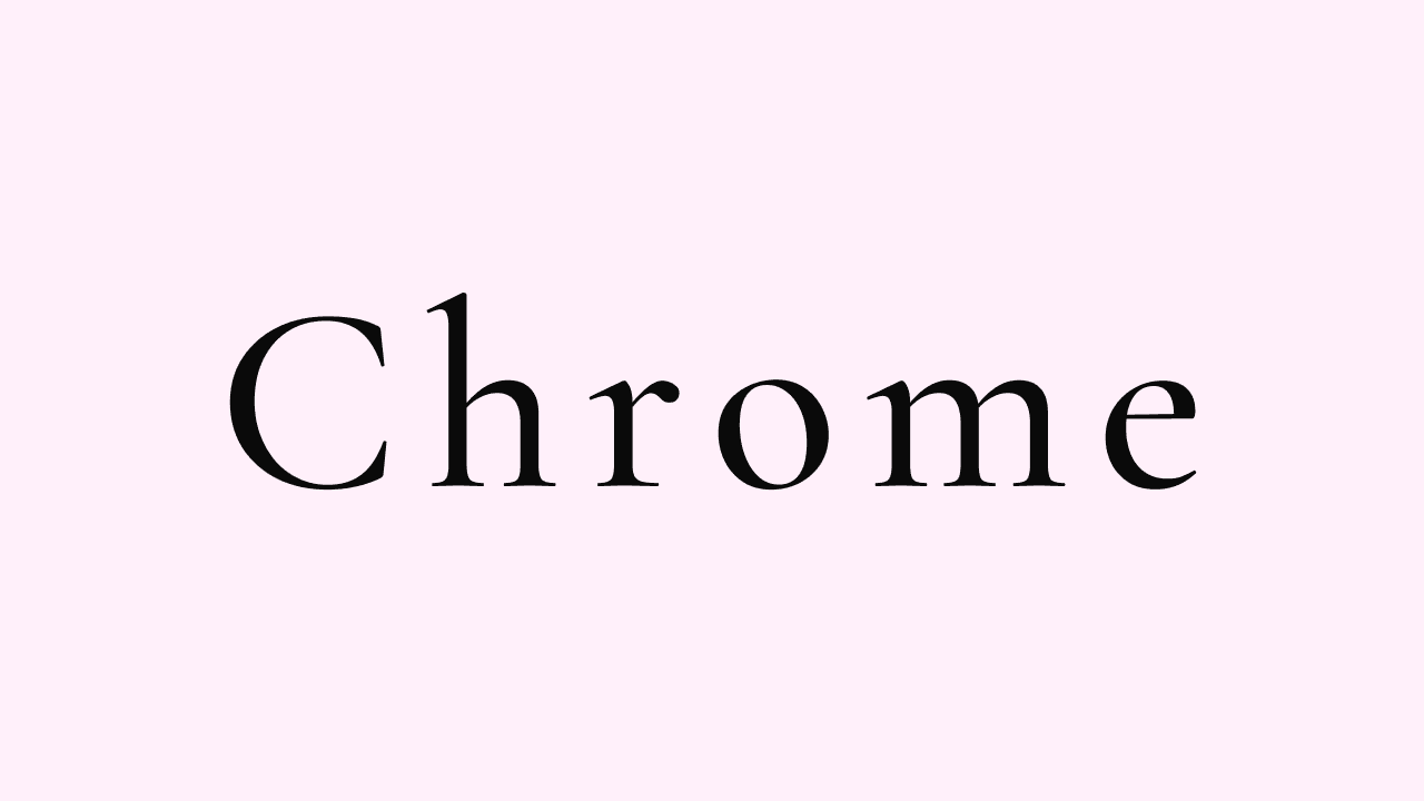 Chrome clothing